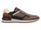 Australian Novocento Grey/Cognac/White Leather