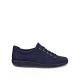 Ecco Soft 2.0 Lace Up Lea Blauw