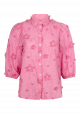 Aaiko lien co blouse light fuchsia