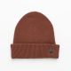 Cast Iron beanie basic muts burnt henna