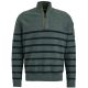 Pme Legend half zip collar cotton rib knit