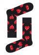 Happy Socks Smiley Heart Sock Black