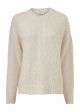 Modstrom valentia o-neck knit sweater off white