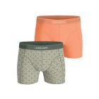 Bjorn Borg premium cotton stretch boxer 2p oranje 