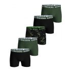 Bjorn Borg cotton stretch boxer multi 5 pack groen