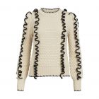 Object objyaa l/s knit pullover rep sandshell