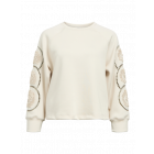 Object objdorina lo l/s sweat top white sand