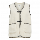 Object objpauline waistcoat white sand