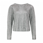 Object objlouise l/s deep back top silver