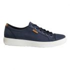 Ecco Mens Soft 7 M Sneaker Blauw