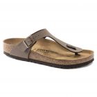 Birkenstock Gizeh Birko-Flor Nubuck Mocca