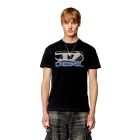 Diesel t-diegor-k74 t-shirt black