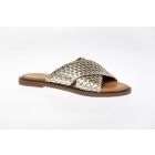 Pitt Curacao Slipper Leder Gold