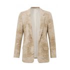 YAYA printed scuba blazer summer sand dessin