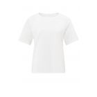 YAYA t-shirt with braided detail pure white