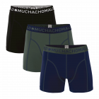 Muchachomalo solid boxershort deep blue black