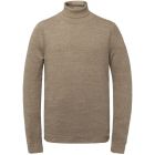 Cast iron roll neck slim fit cotton plated amphora