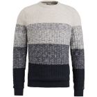 Cast Iron crewneck casual stripe dark sapphire