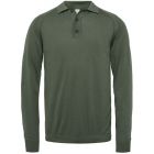 Cast Iron l/s polo cotton modal beetle