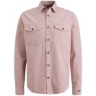 Cast Iron slub twill overshirt regularfit lilac