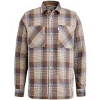 Cast Iron long sleeve shirt heavy check partridge