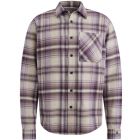 Cast Iron l/s shirt brushed twill check taupe