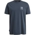 Cast Iron r-neck regular fit single jersey blue