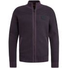 Pme legend zip jacket cotton structure plum