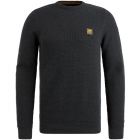 Pme legend r-neck cotton mouline black