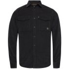 PME Legend shirt fine cotton corduroy black