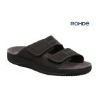 Rohde Velcro 2 band zwart nubuck