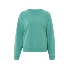 YAYA sweater raglan pool blue