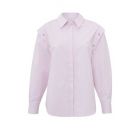 Yaya blouse with buttons lady pink dessin