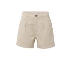 YAYA high waits loose denim short gray morn beige