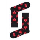 Happy Socks Smiley Heart Sock Black