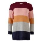 Modström jive o-neck rose/navy stripe