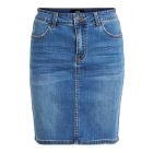 Object objwin new denim skirt noos med blue denim