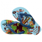 Havaianas Kids Minecraft White/Blue Confy