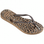 Havaianas Slim Animals Rose Gold/Cafe