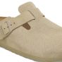 Birkenstock Boston Suede Faded Khaki