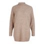 Object objellie l/s knit tunic noos fossil melange