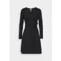 Object objsava l/s v-neck dress noos black