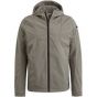 Cast Iron hooded jacket soft-shell mulled basil