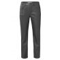 Yaya faux leather straight trouser pinstripe grey