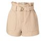 YAYA high waist cargo short with belt frappe