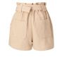 YAYA high waist cargo short with belt frappe