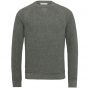 Cast Iron r-neck sweater cotton mouline beetle