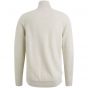 Cast iron half zip collar cotton silver birch