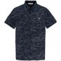 Cast iron sh.sl. polo pique stretch dress blues