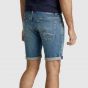 Cast iron riser denim short soft summer vintage